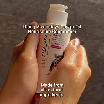 Toddlers & Kids Organic Castor Oil Nourishing Rinse-Off Conditioner: A Silicone-Free Marvel That Effortlessly Nurtures Hair. 3.4 Fl. Oz. | 100 Ml