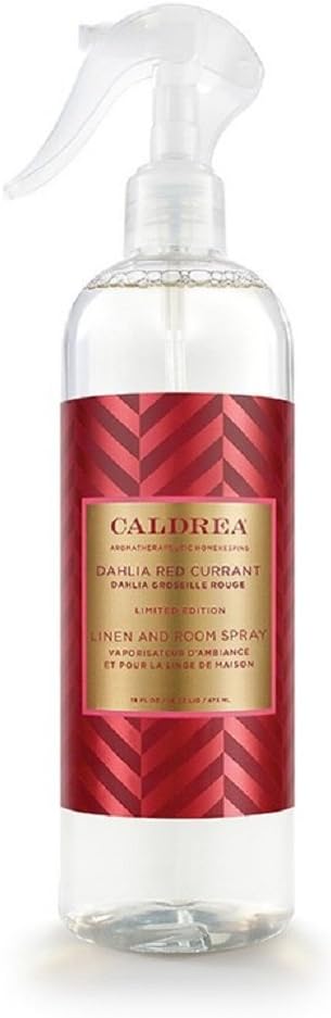 Caldrea Linen & Room Spray, Dahlia Red Currant, 16 Ounce : Health & Household