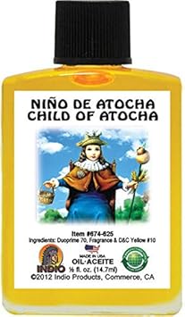 Indio Oil- Child Atocha Nino Atocha 1/2Oz : Health & Household