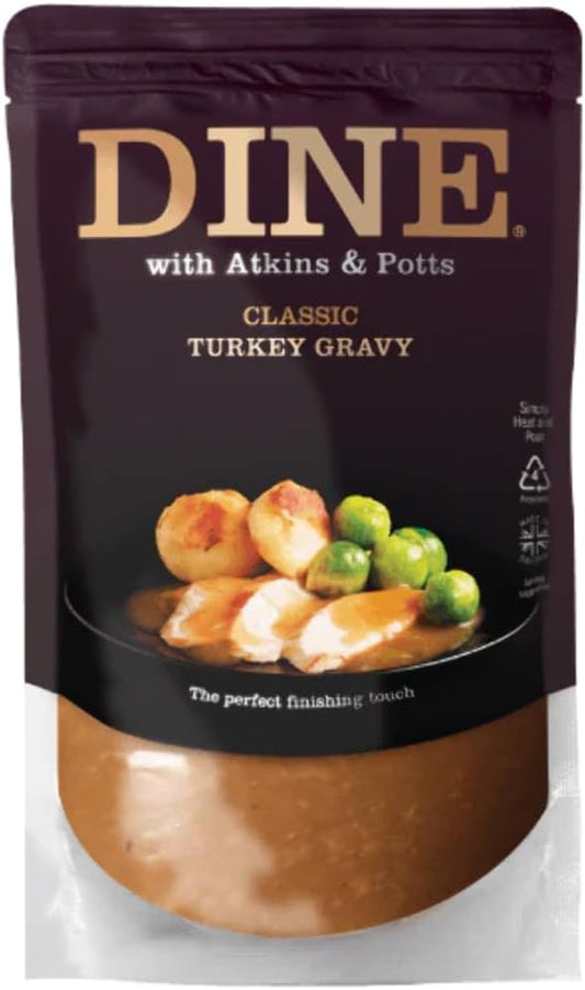 Atkins & Potts Dine Turkey Gravy, 350g