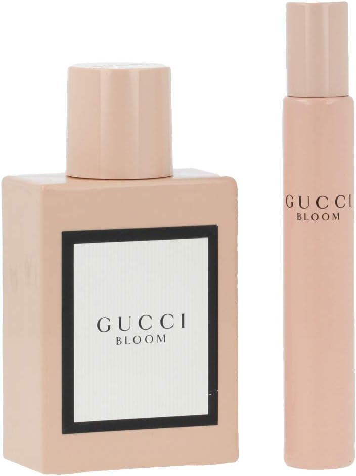 Gucci Bloom Eau De Parfum 50Ml & Edp 7.5Ml Rollerball Gift Set For Her