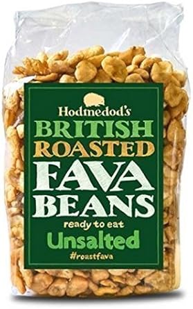 Hodmedod - Great British Peas -Roasted Fava Beans - Unsalted 300G (Pack Of 2)