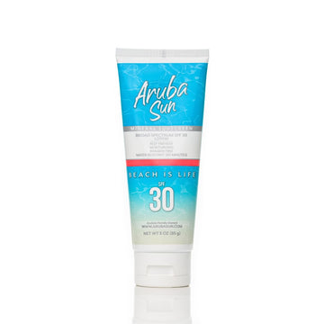 Reef Friendly, Spf 30 Mineral Sunscreen, Moisturizer For Face, 3 Oz, Water Resistant Up To 80 Minutes, (Chemical-Free), Broad Spectrum Protection With Titanium Dioxide & Zinc Oxide