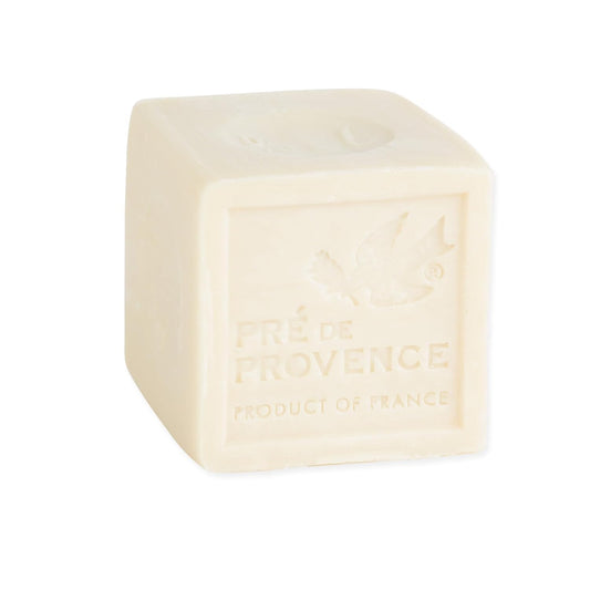 Pre De Provence Marseille Olive Oil Soap Cube, Traditional French Clean Scent Multi-Purpose Use On Hands, Body, Laundry Or Dishes, Natural, 300 Gram