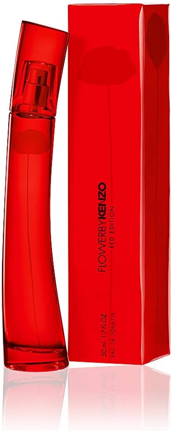 Kenzo, Flower By Kenzo Red Edition Eau De Toilette For Women 50 Ml