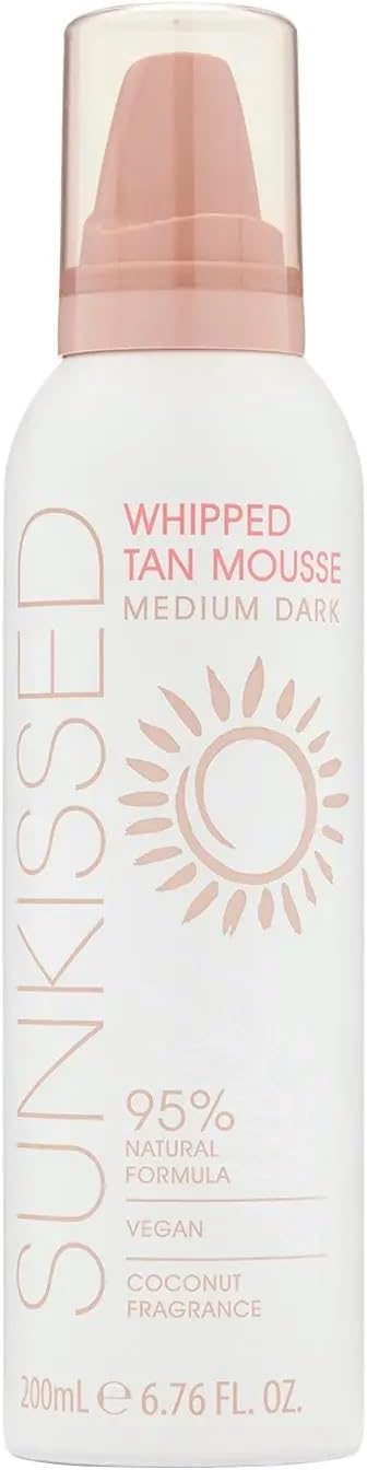 Sunkissed Whipped Tan Mousse - Medium Dark 200Ml