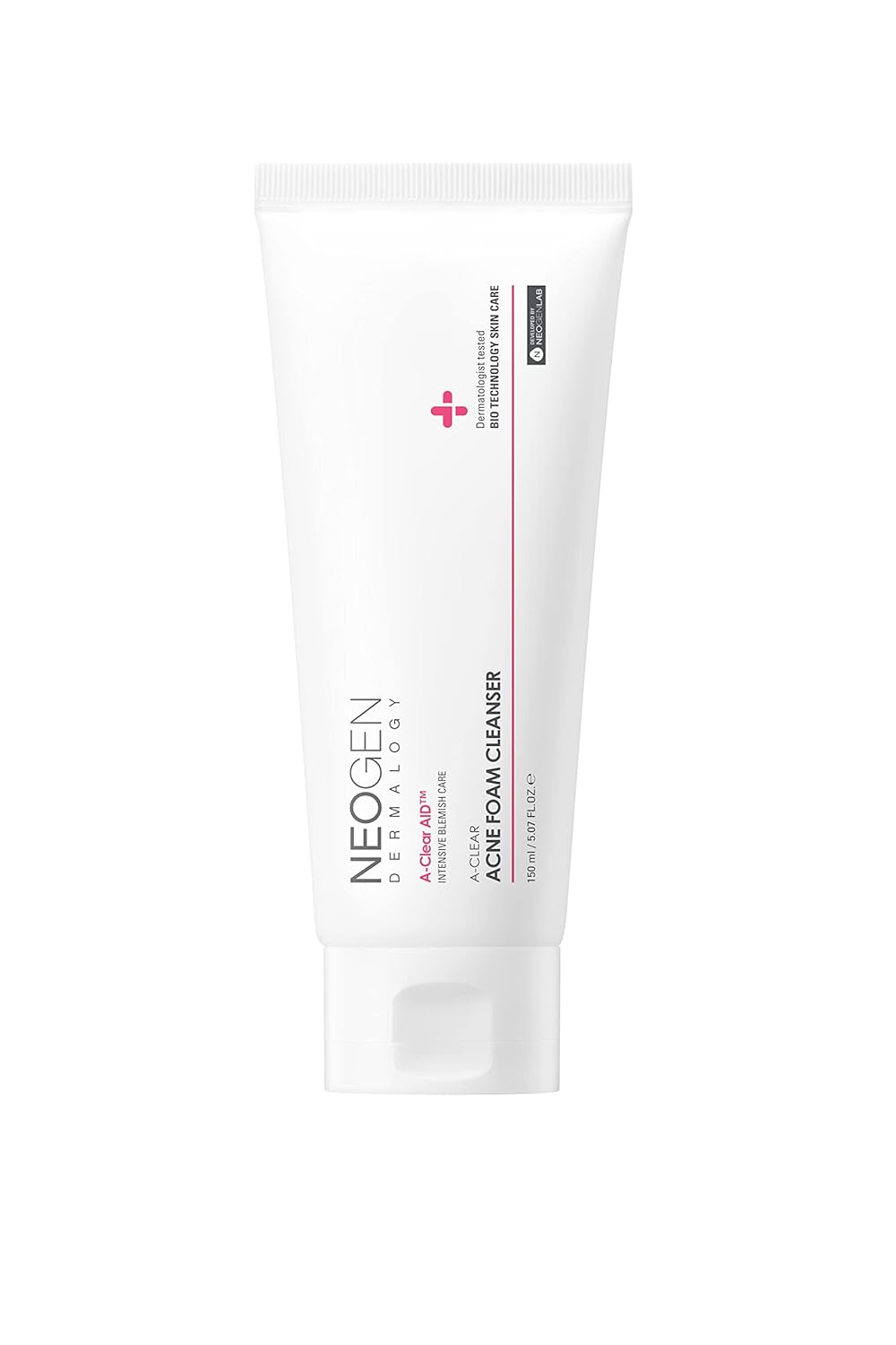 Dermalogy By Neogenlab A-Clear Soothing Acne Pimple Care - Hydrocolloid Blemish Treatment With Gentle And Soothing Korean Skincare (Acne Foam Gel Cleanser)