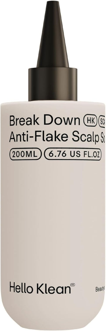 Hello Klean Break Down Anti-Flake Scalp Soak - Breaks Down Product & Hard Water Mineral Build Up - Cleanse, Detoxify & Hydrate Your Scalp - Prevent Overproduction Of Oil With Apple Cider Vinegar