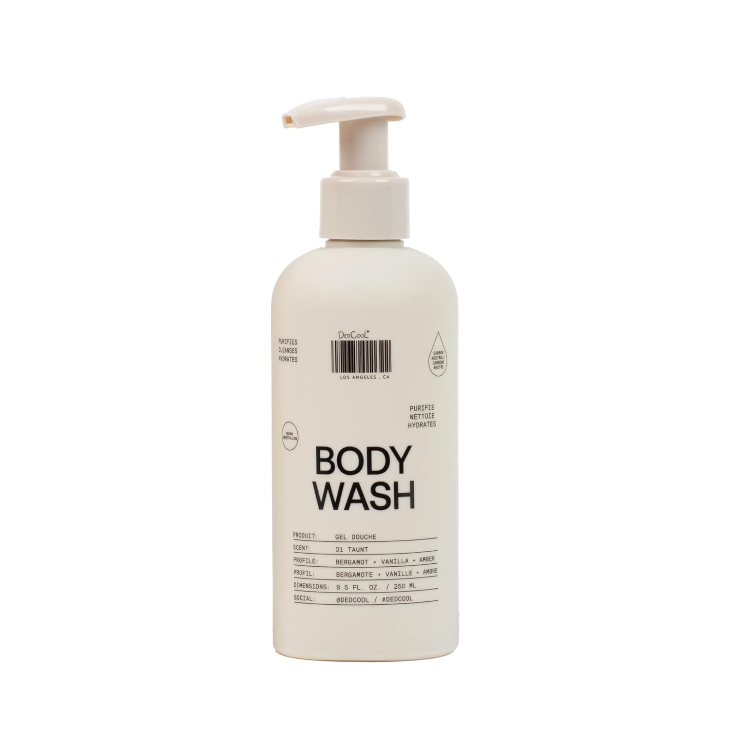Dedcool Body Wash Taunt – Non-Toxic, Vegan, Carbon-Neutral Formula With Snow Mushroom & Shea Butter, Regular/Full Size