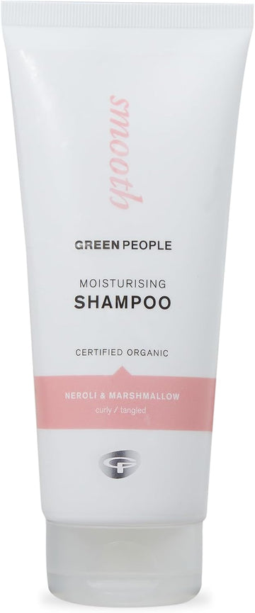 Green People Moisturising Shampoo - For Dry, Thick Hair - Silicone & Sls Free - Natural, Organic & Vegan, 200Ml