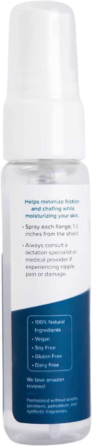BooLu Pumping Spray - Breast Pump Lubricant - Helps with Sore Nipples - No Need to wash Off - Lanolin Free : Baby