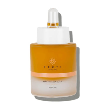 Anti-Aging Beauty Sleep Elixir | Clean + Natural Pomegranate-Based Skincare (1 Fl Oz | 30 Ml)