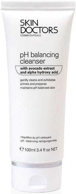 Skin Doctors pH Balancing Cleanser | Daily Facial Cleanser | Avocado Extract | Lactic Acid & Alpha Hydroxy Acid (AHA) | Cleanses | 100ml : Amazon.co.uk: Beauty
