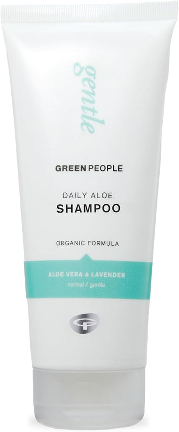 Green People 2-In-1 Daily Aloe Shampoo & Shower Wash - Natural & Organic Aloe Vera - Silicone & Sls Free - Vegan, 200Ml