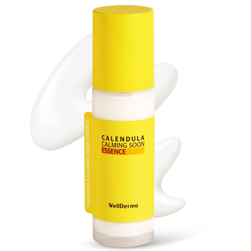 Wellderma Calendula Calming Soon Essence 100Ml 3.38 Oz Essence That Quickly Soothes The Skin With Calendula Ingredients