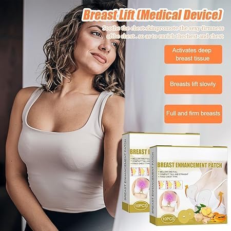 VALUEVIBES Breast Enhancement Patch, Breast Lift Patch, Breast Enhancement Mask, Breast Enhancement Upright Lifter Enlarger Patch, Breast Firming Patch for Improve Sagging Beige