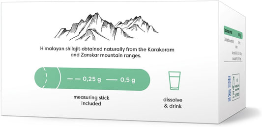 Osavi Himalayan Shilajit – 25 G Resin | 100% Natural Shilajit From The Karakoram & Zanskar Mountains | Rich In Fulvic & Humic Acids For Vitality & Wellness | Eco-Friendly Packaging