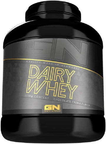 Gn Laboratories 100% Dairy Whey - Protein Shake Protein Powder For Bodybuilding - 2230G (Cookies & Cream), Black