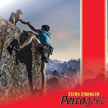 Percogesic Extra Strength Pain Relief | Aspirin Free Dual Action Relief | 40 Coated Caplets (3 Pack) : Health & Household