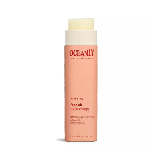 Attitude Oceanly Face Oil Stick, Ewg Verified, Plastic-Free, Plant And Mineral-Based Ingredients, Vegan And Cruelty-Free Beauty Products, Phyto Oil, Unscented, 1 Ounce