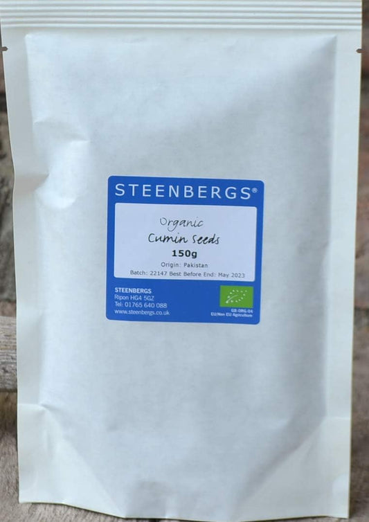 Steenbergs Organic Cumin Seeds 150G