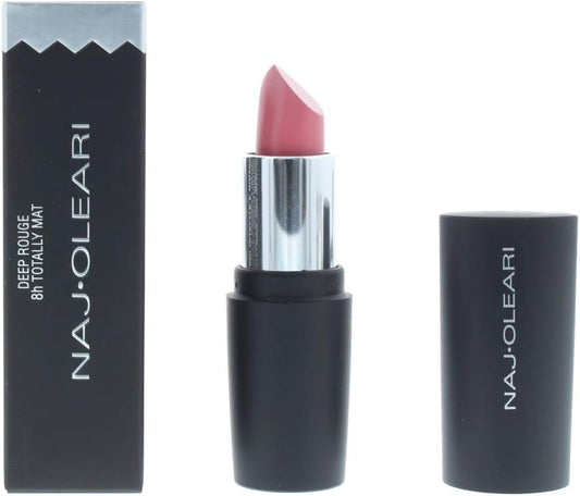 Naj Oleari Deep Rouge 8H Totally Mat Lipstick 4Ml - Rouge Ortensia 50