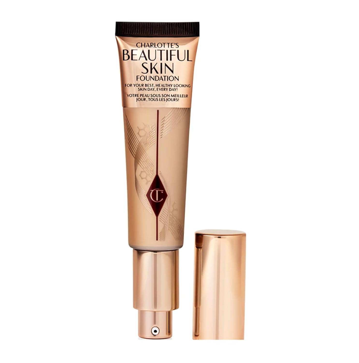 Charlotte Tilbury Charlotte'S Beautiful Skin Foundation - 9 Neutral : Beauty & Personal Care