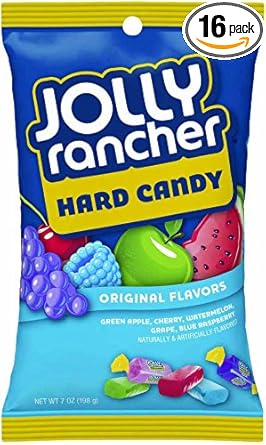 Jolly Rancher Assorted Hard Candy 198G (Pack Of 16)