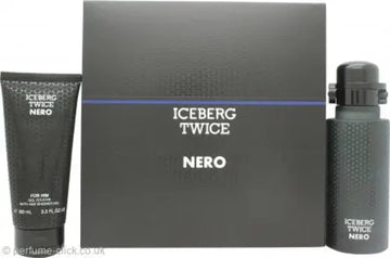 Iceberg Twice Nero Homme Gift Set: Eau De Toilette Spray 125Ml & Shower Gel 100Ml