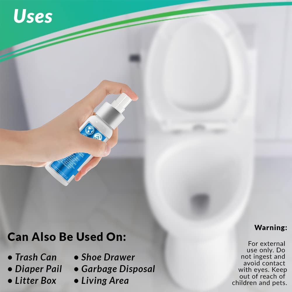 OMAZE Mist N Go Toilet Freshener, Dream + Blossom Scent 2Fl Oz | Odor Neutralizer for Toilets : Health & Household