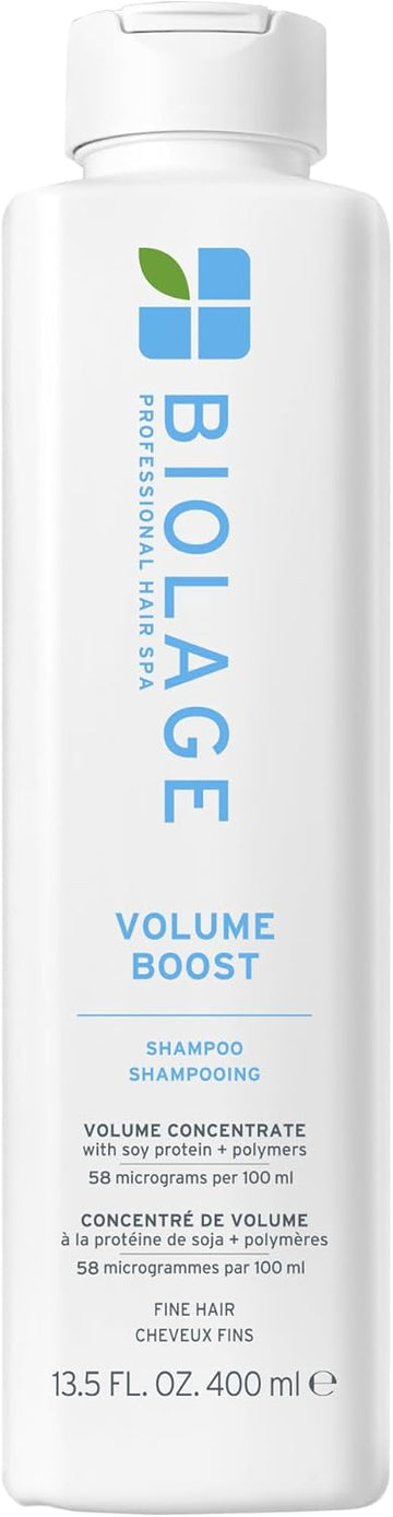 Biolage Volume Boost Shampoo, Immediate Lift & Volume, For Fine Hair, Enriched With Soy Protein, 400Ml