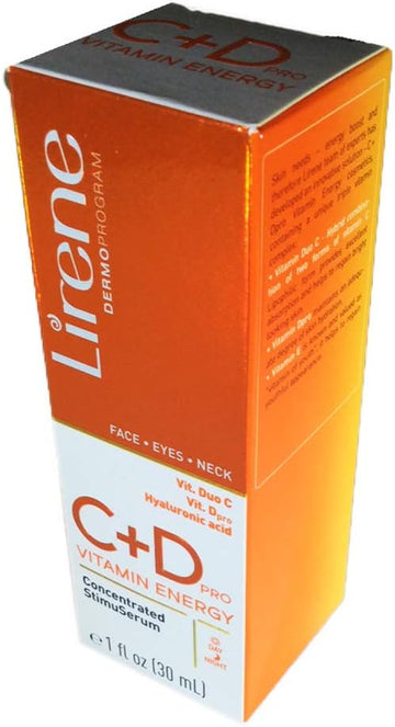 Lirene Vitamin Energy C+D Pro 30+ Concentrated Night Stimuserum 30Ml