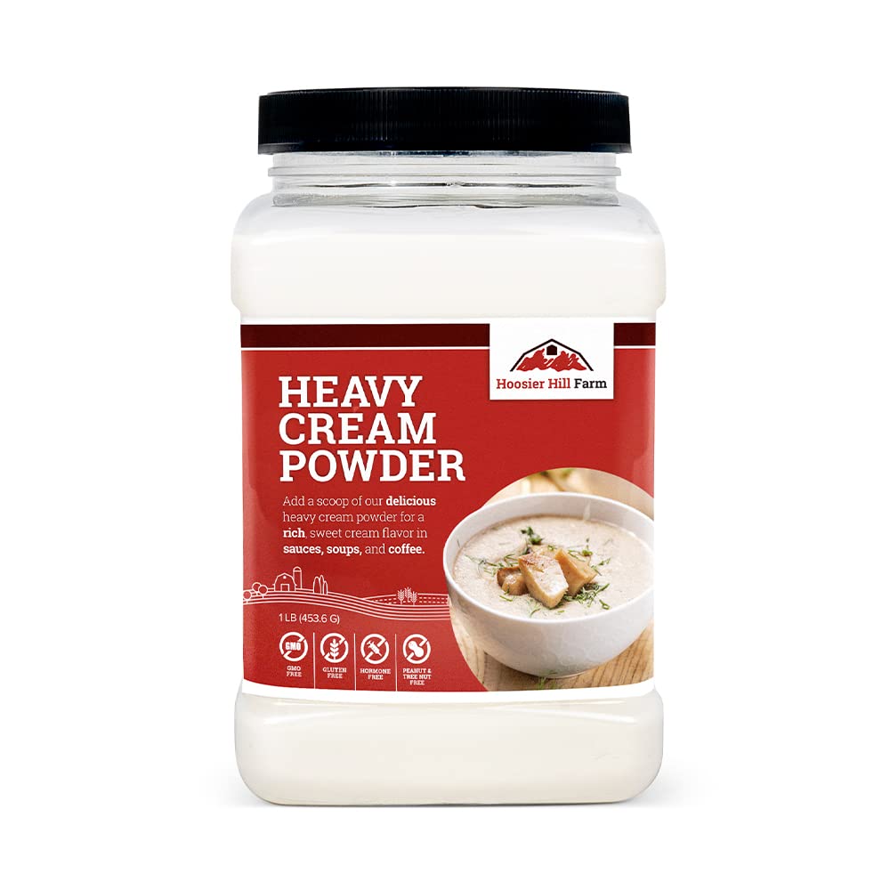 Hoosier Hill Farm Heavy Cream Powder, 1Lb (Pack Of 1)