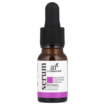 Artnaturals Retinol Serum For Face - With Vitamin C, 2.5% Retinol Oil & Hyaluronic-Acid - Skin Clearing - Anti-Aging, Anti-Wrinkle Eye Serum - Skin Repair, Night Therapy (0.33 Fl Oz / 10Ml)