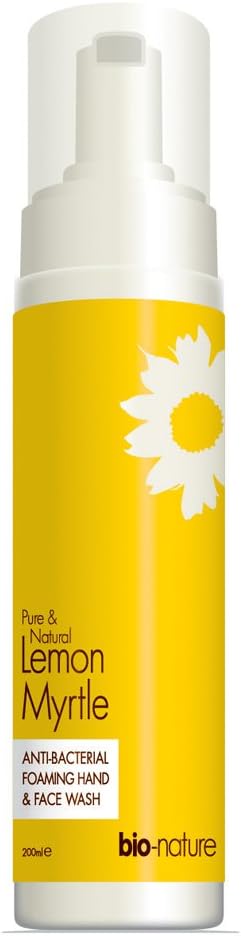 Bio-Nature Lemon Myrtle Anti-Bacterial Foaming Hand & Face Wash 200Ml