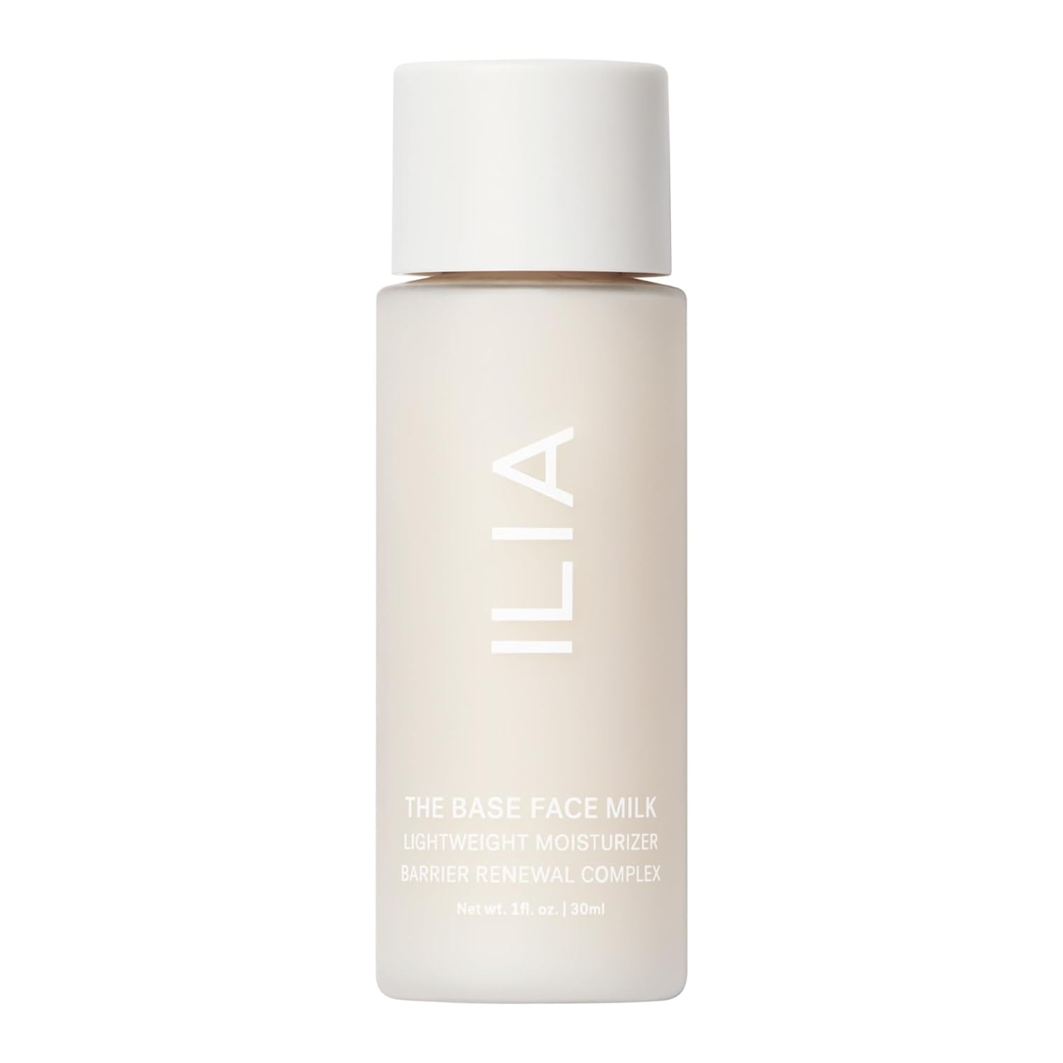 Ilia - The Base Face Milk Essence + Lightweight, Layerable Moisturizer | Hydrate, Smooth, Soothe, Strengthen | Non-Toxic, Vegan, Cruelty-Free, Clean Makeup (Travel Size, 1 Fl Oz | 30 Ml)