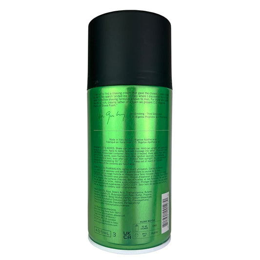 C.O. Bigelow Shaving Foam, 5.2 Oz Mens Shaving Cream, Shave Foam For Men With Eucalyptus Oil For Sensitive Skin & All Skin Types