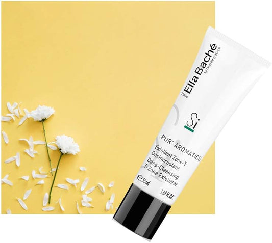 Deep Cleansing T-Zone Exfoliator | Blackhead Scrub | This Cream Features Deep Cleansing Silica Particles, Targeting Local Blemishes Of The Forehead And The Nose For An Instant Clear Complexion | 50 Ml