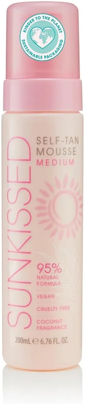 Sunkissed Medium Self-Tan Mousse 200Ml