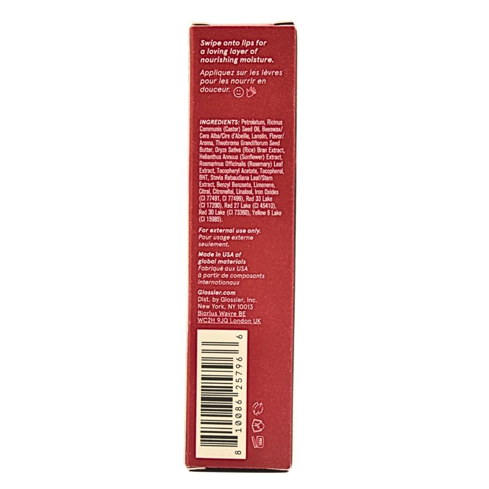Glossier Balm Dotcom Lip Balm And Skin Salve, Black Cherry – Deep Burgundy Red Hydrating Balm, 0.5 Oz : Beauty & Personal Care