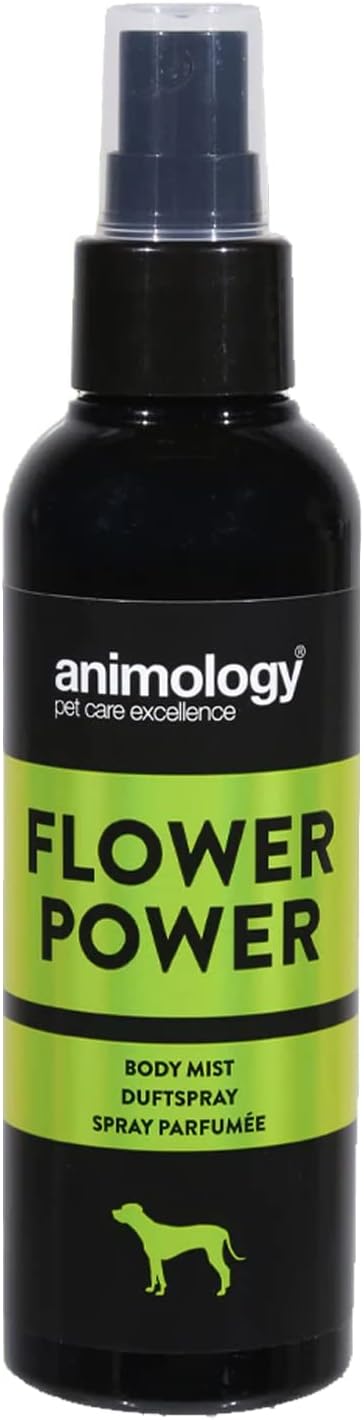 Animology Flower Power Dog Fragrance - Perfume Spray For Dogs - A Fragrance Mist With Long-Lasting Notes Of Rose And Jasmine - Vegan Friendly - 150 Ml