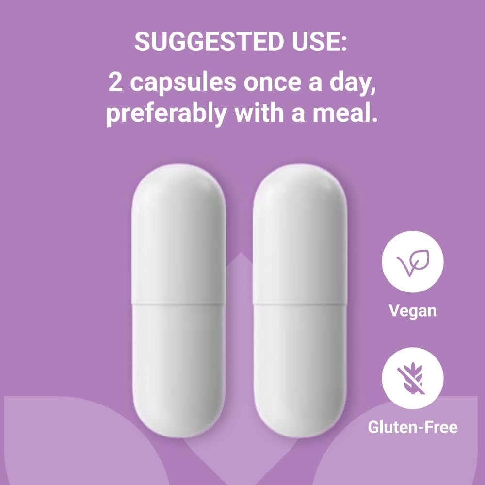 Magnesium Glycinate 1000mg (Magnesium Glycinate 500mg per Capsule) - Pure Magnesium Supplement - Chelated for Maximum Absorption - 60 Capsules : Health & Household