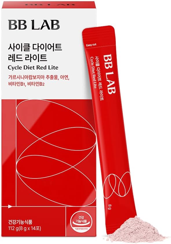 Bb Lab Cycle Diet Red Lite, Garcinia Cambogia Drink Mix, Korea Pre-Workout Drink, Energy Drink Powder, Boost Metabolism, Health&Weight Management