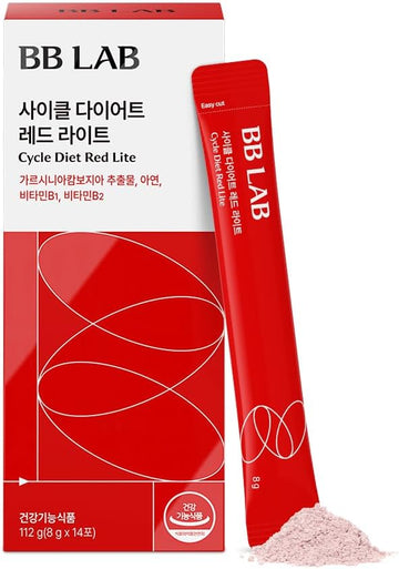 Bb Lab Cycle Diet Red Lite, Garcinia Cambogia Drink Mix, Korea Pre-Workout Drink, Energy Drink Powder, Boost Metabolism, Health&Weight Management