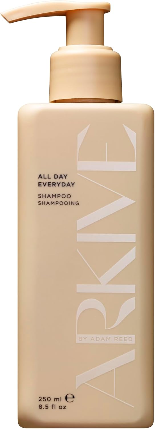 Arkive All Day Everyday Shampoo 250Ml - Vegan Shampoos With Baobab Protein - Dry Scalp Shampoo For Scalp Moisture And Hair Shine - Natural Shampoos For Colour Treated Hair