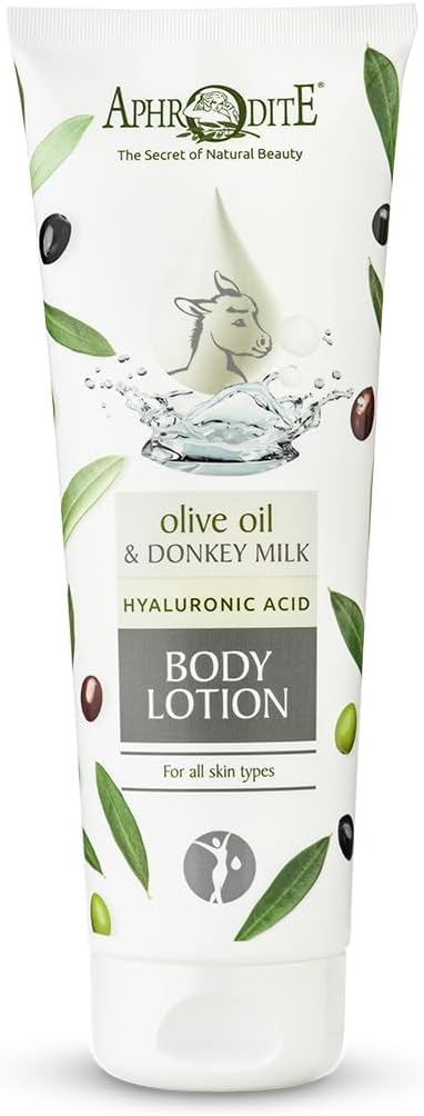 Aphrodite The Youth Elixir Body Lotion - Natural Body Moisturiser With Donkey Milk To Condition The Skin - Perfect For Sensitive Skin - Body Lotion For Dry Skin - Natural Body Lotion - (200 Ml)