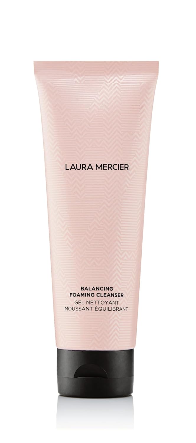 Laura Mercier Balancing Foaming Facial Cleanser, Makeup Remover, Gently Removes Dirt And Excess Oil, Enriched With Prickly Pear Extract, Maintains Skin'S Moisture, Ideal For Oily Skin