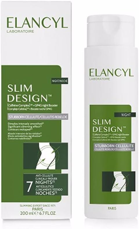Elancyl Slim Design Night Stubborn Cellulite Cream 200 Ml