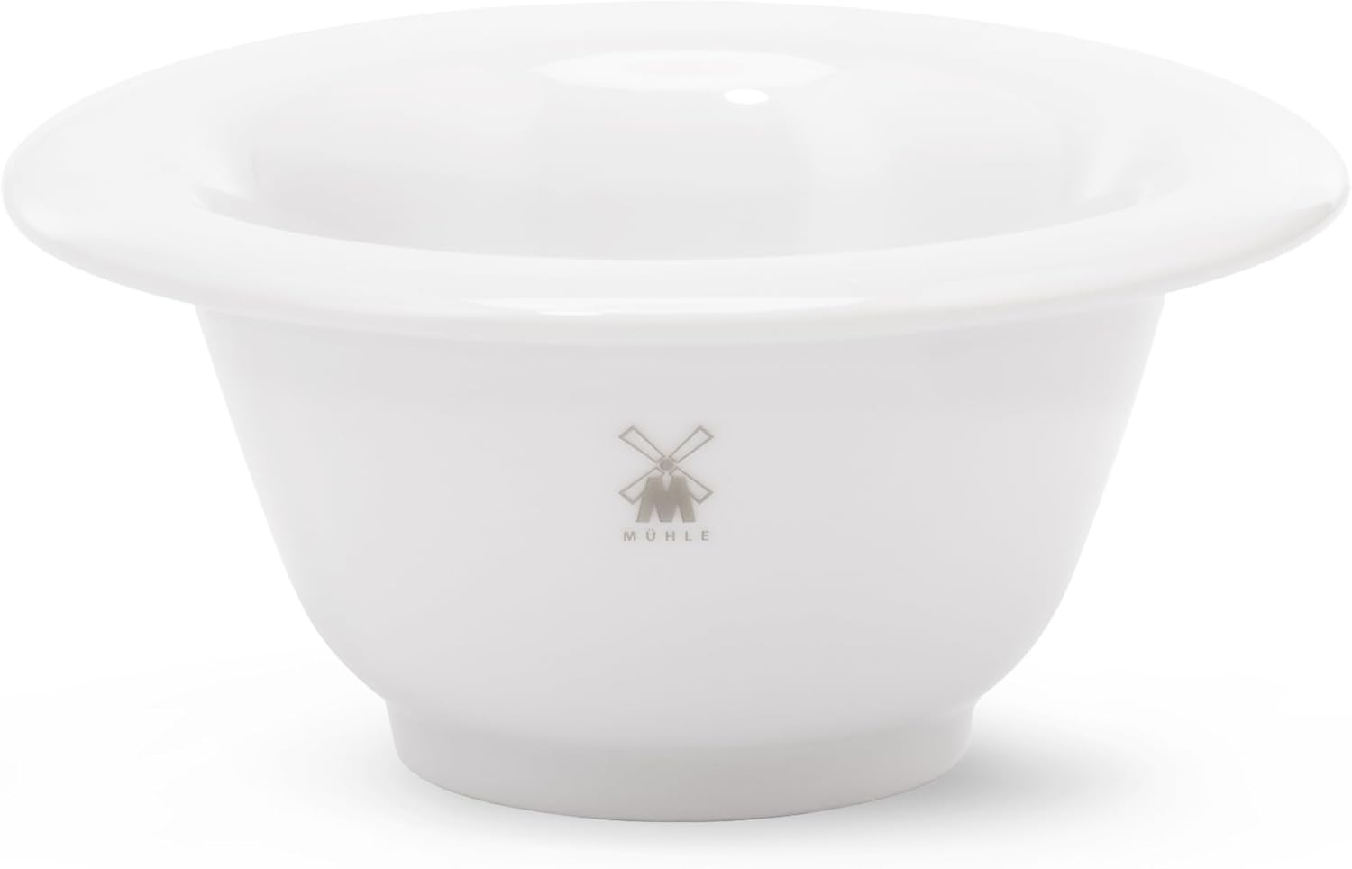 Mühle White Porcelain Platinum Rim Shaving Dish
