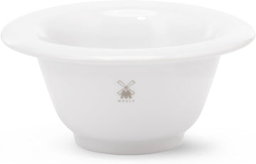 Mühle White Porcelain Platinum Rim Shaving Dish